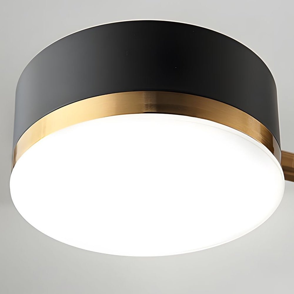 contemporary led dimmable sputnik chandelier with 4 6 or 8 lights