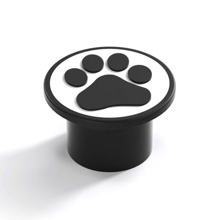 contemporary led recessed lights with cat paw print design for decks and gardens