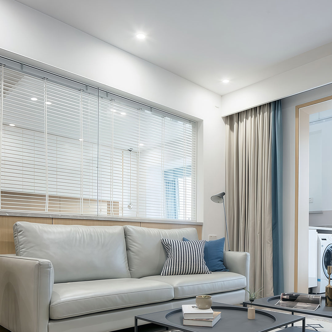 Hill-Shaped Recessed LED Spotlight — Aluminum & Acrylic, Full-Spectrum Ra90, 5W–20W, 3000K / 4000K / 6000K