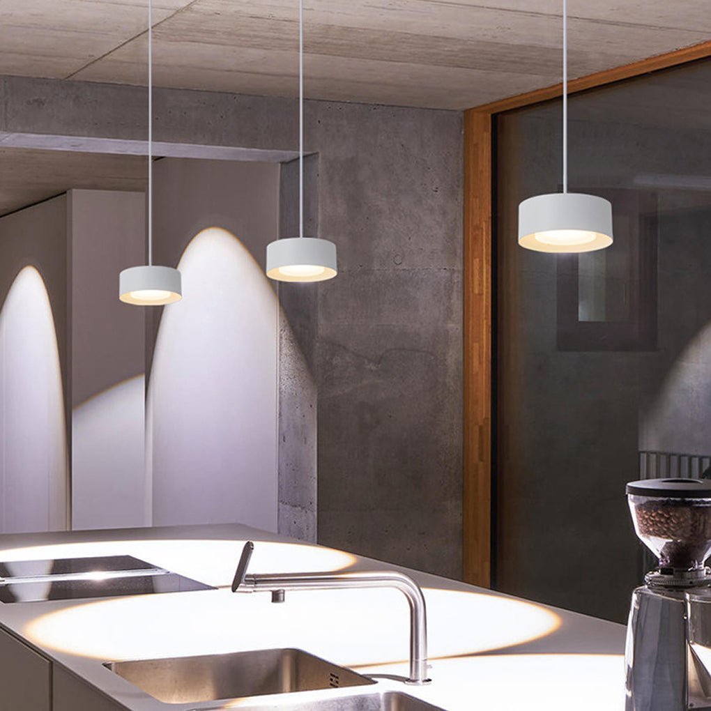 contemporary minimalist round iron chandelier for living room dining room and cafe
