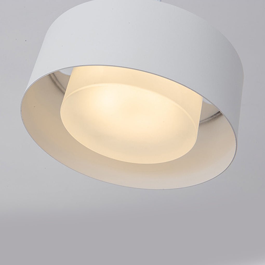 contemporary minimalist round iron chandelier for living room dining room and cafe