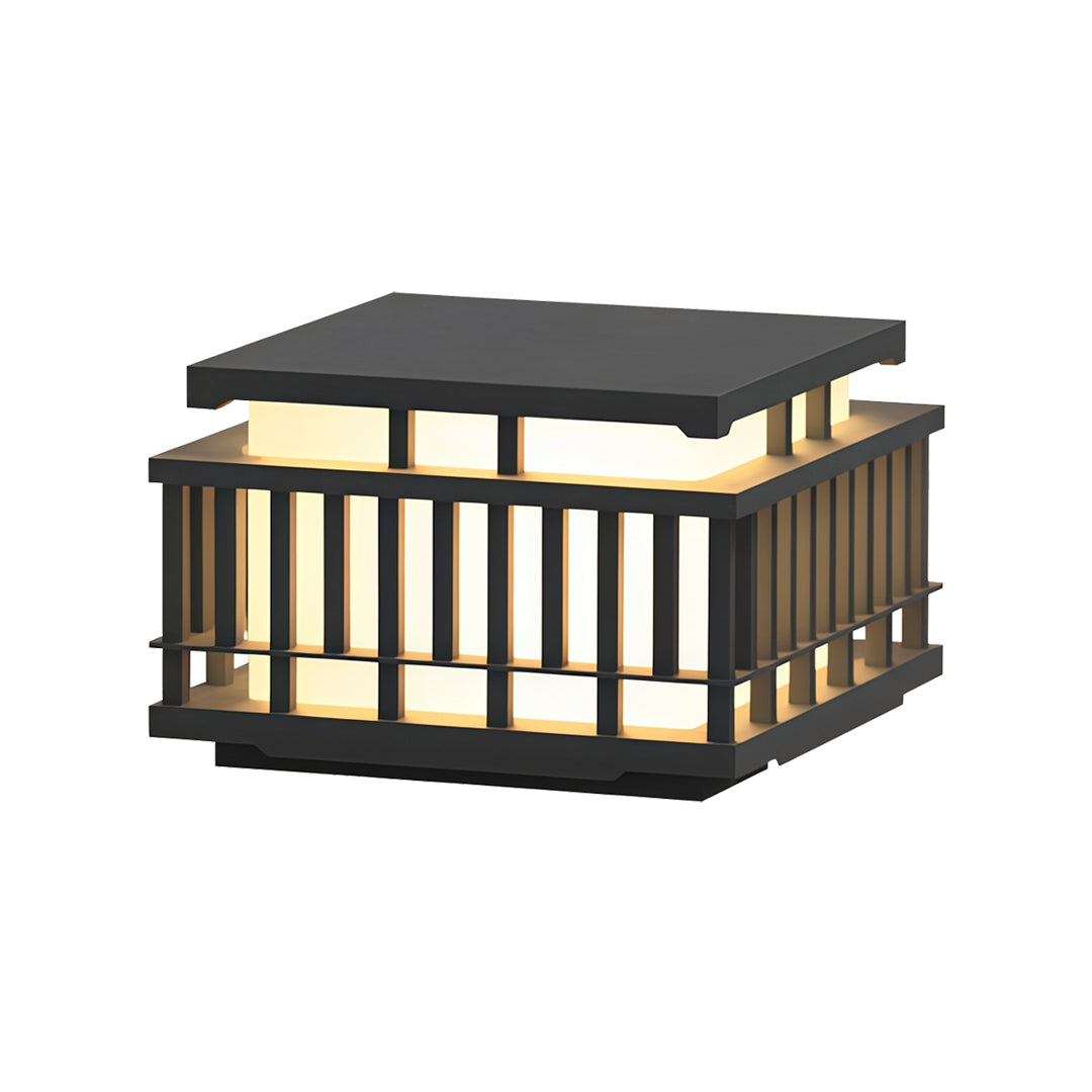 Stainless Steel Garden Pillar Light — LED, Solar / Hardwired, IP65, Four Sizes
