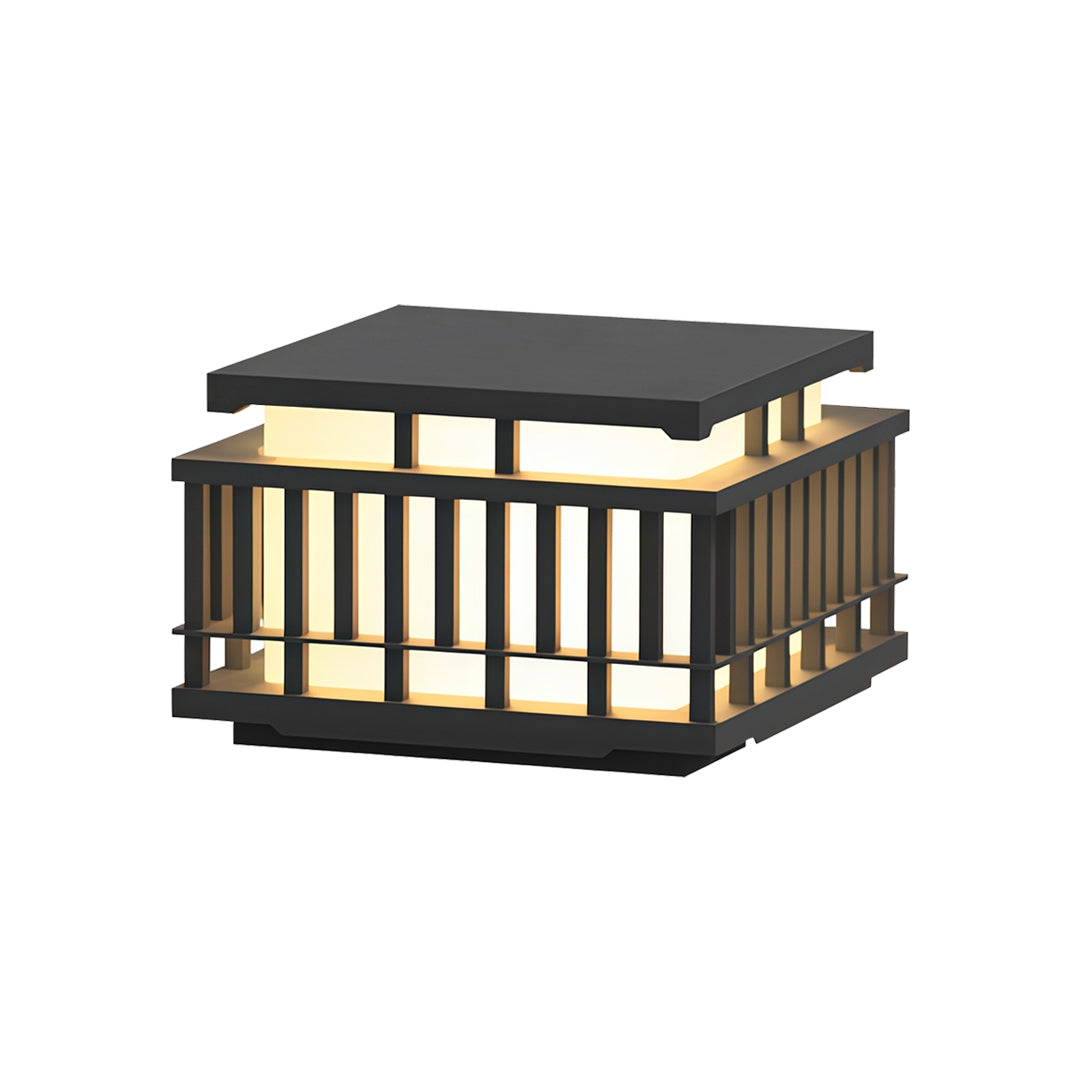 Stainless Steel Garden Pillar Light — LED, Solar / Hardwired, IP65, Four Sizes