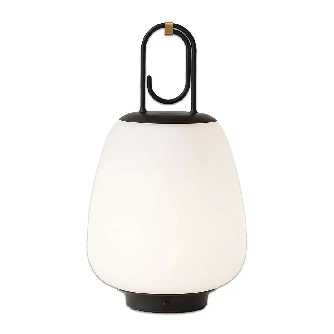 Mid-Century Style Portable Table Lamp with USB Charger Luxe