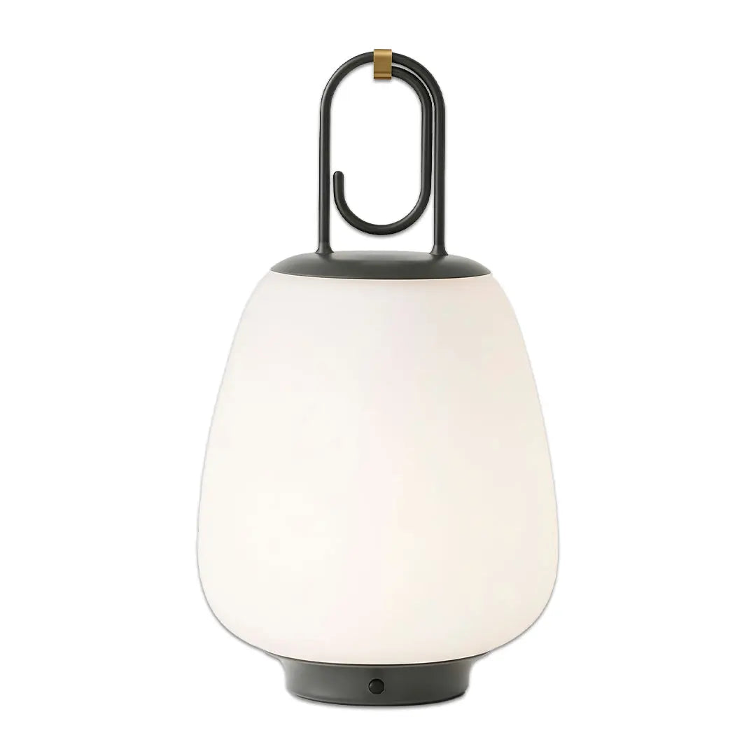 Mid-Century Style Portable Table Lamp with USB Charger Luxe