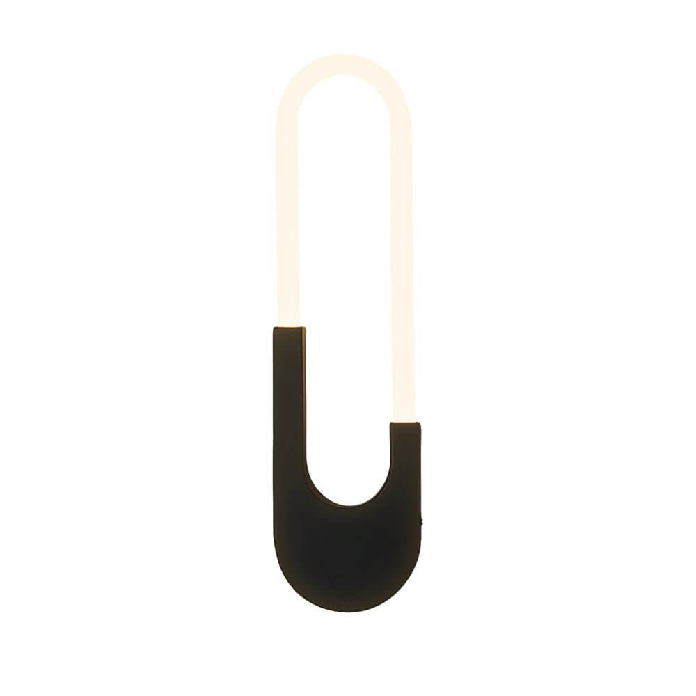 contemporary oval led wall sconces for indoor use 16 height gold and black
