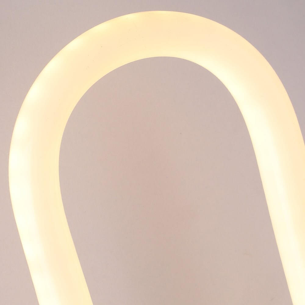 contemporary oval led wall sconces for indoor use 16 height gold and black