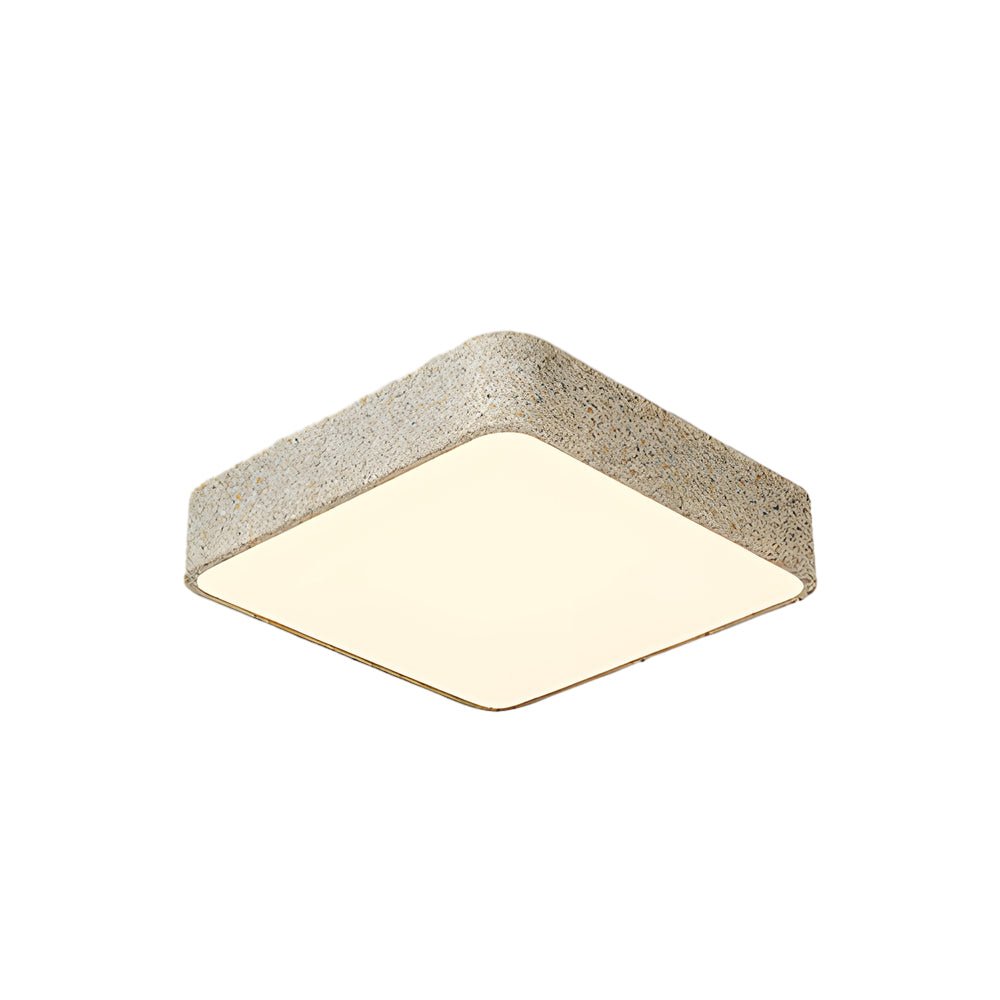 contemporary roundsquare led flush mount ceiling light