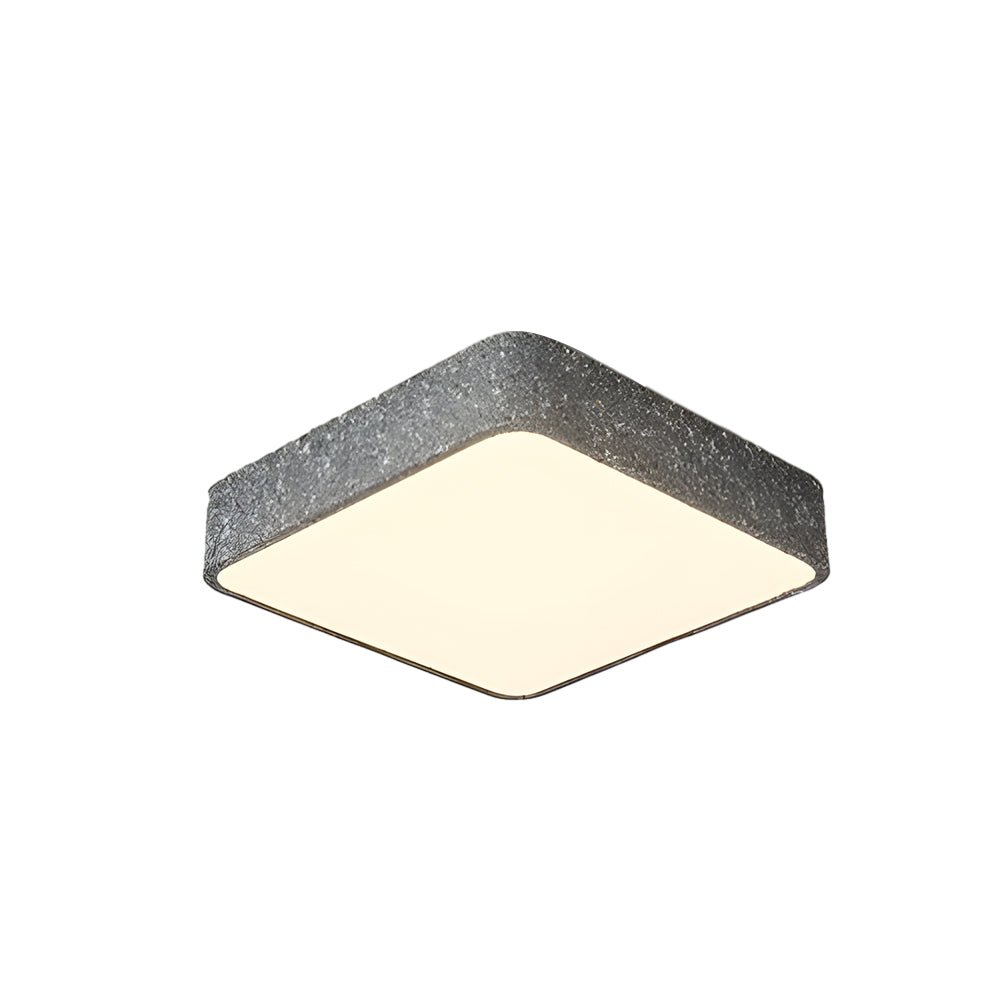 contemporary roundsquare led flush mount ceiling light