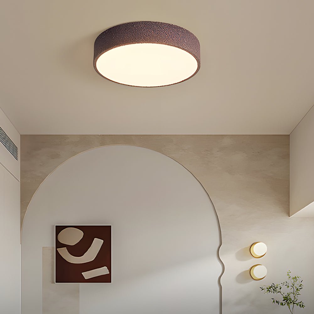 contemporary roundsquare led flush mount ceiling light