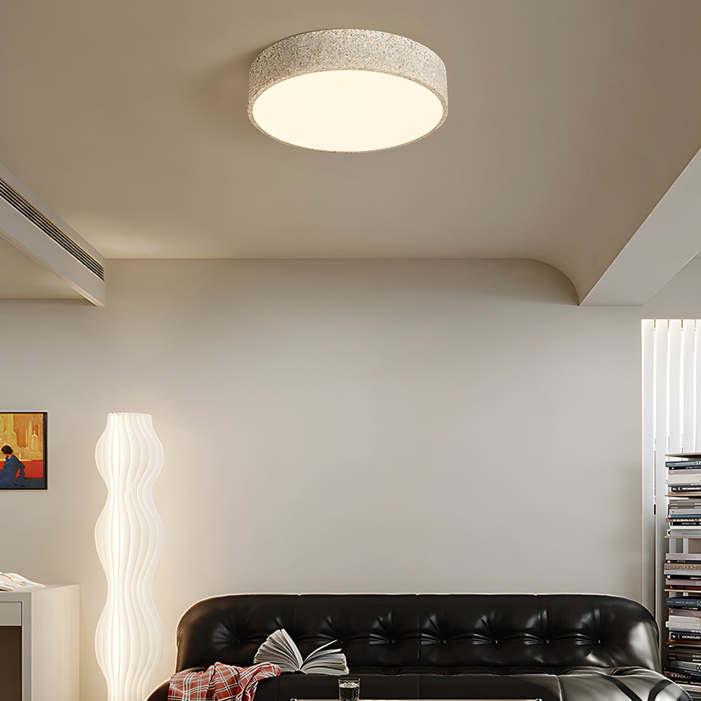 contemporary roundsquare led flush mount ceiling light