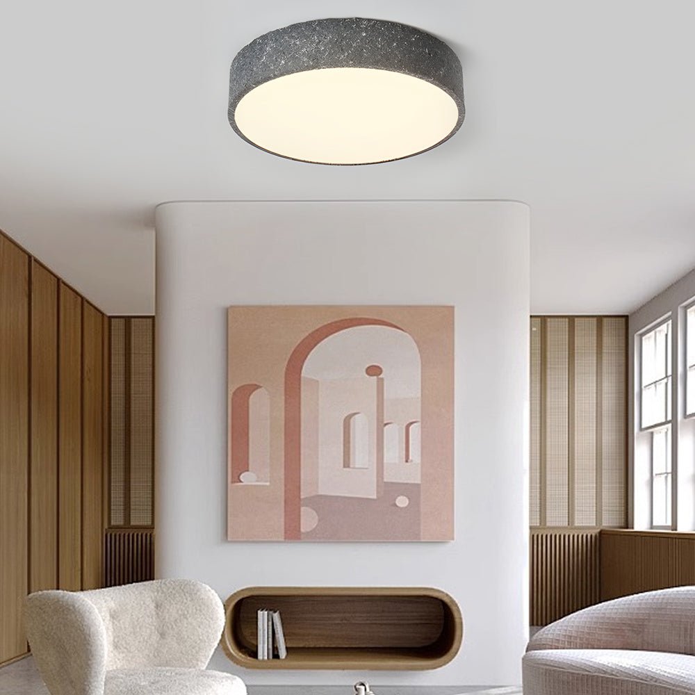 contemporary roundsquare led flush mount ceiling light