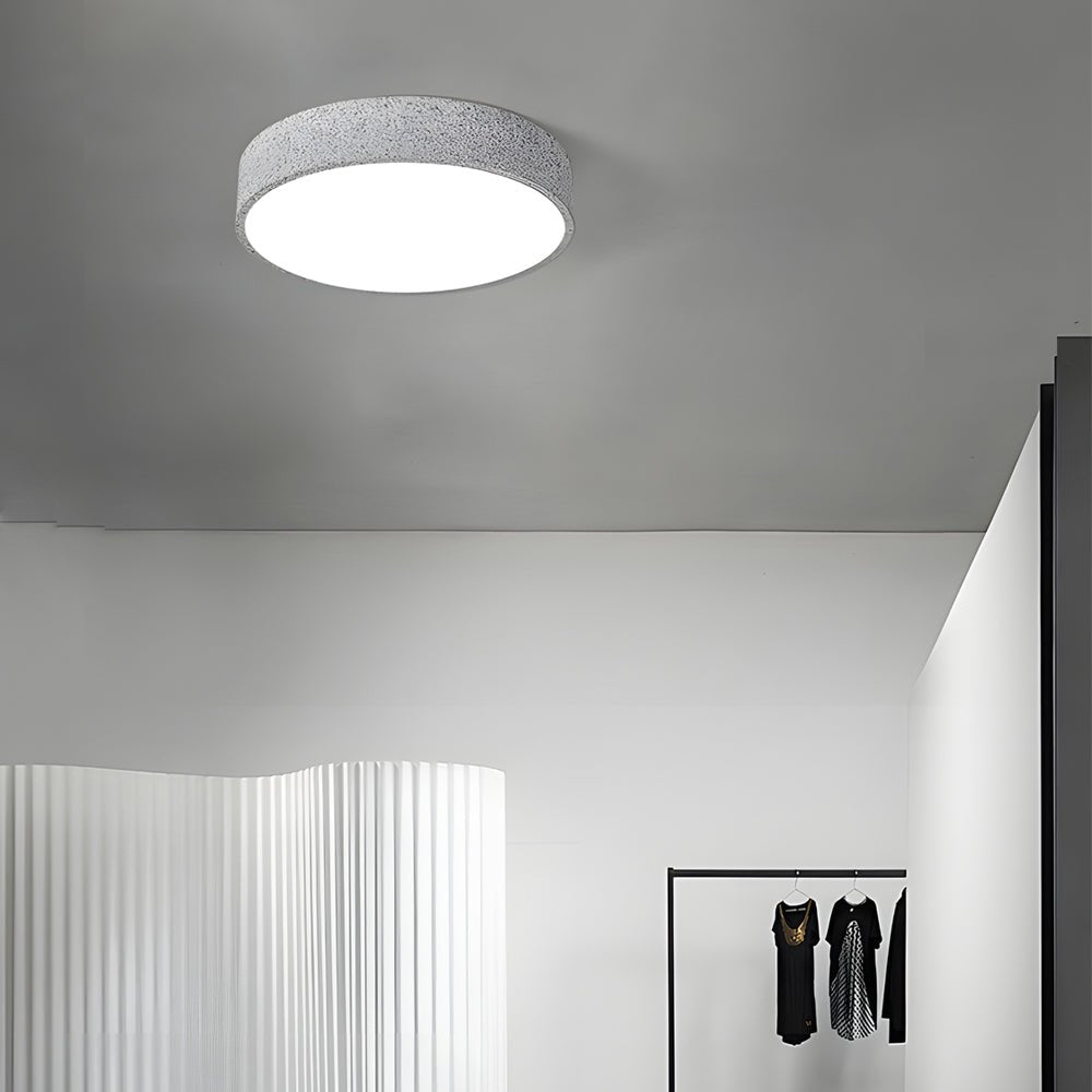 contemporary roundsquare led flush mount ceiling light