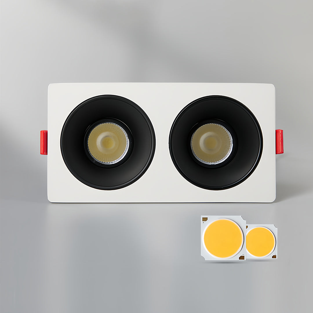 Modern Minimalist Square Recessed Grid Ceiling Downlight