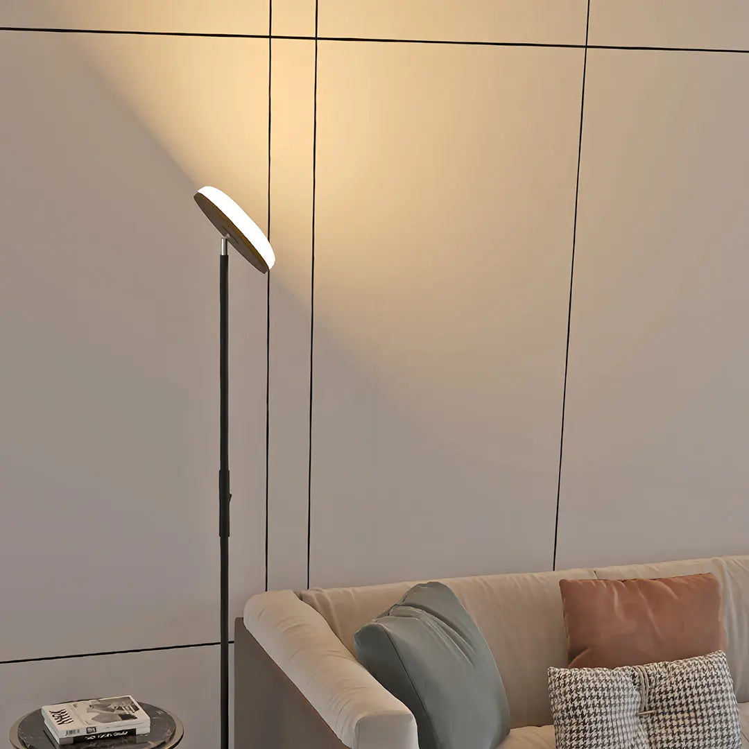Uplight Floor Lamp with Ambient and Downlight for Reading Luxe