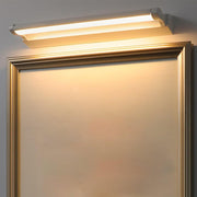 contemporary wall mounted linear led vanity light for bathrooms