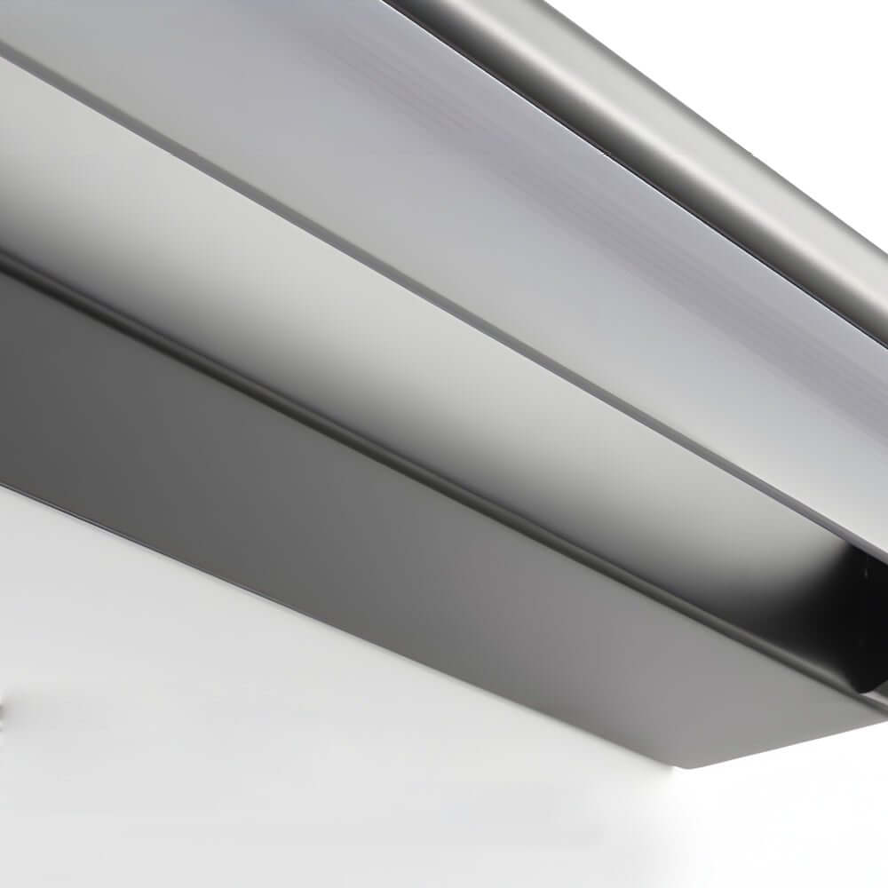 contemporary wall mounted linear led vanity light for bathrooms