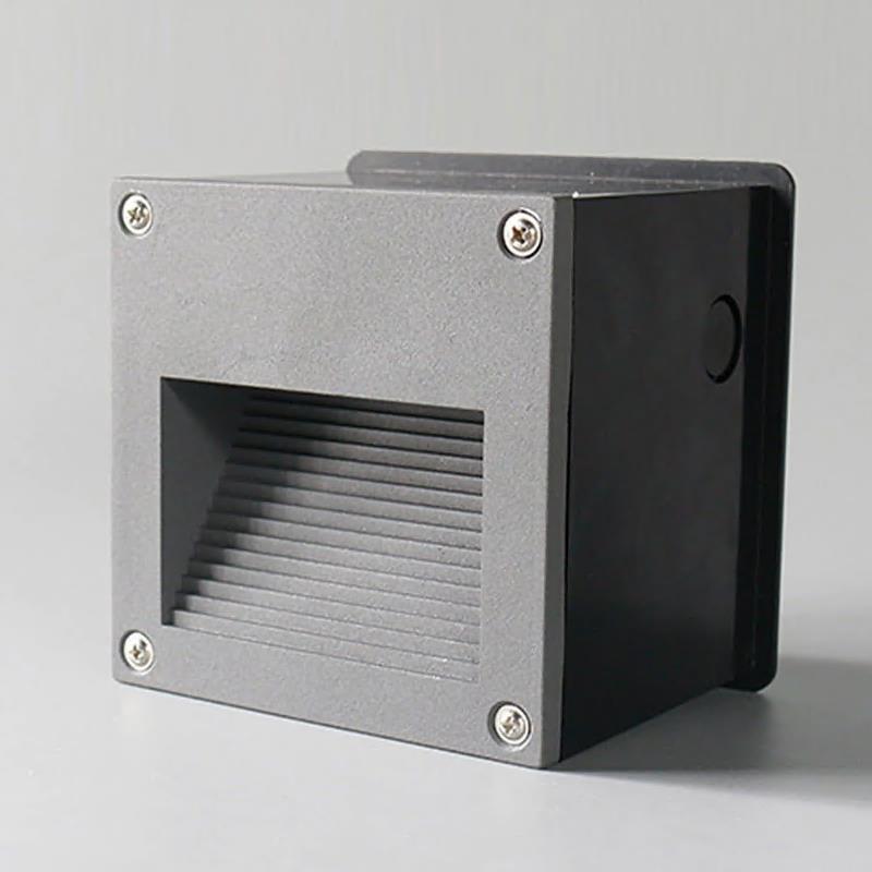 contemporary waterproof embedded step lights decorative wall lamp for outdoor stairways