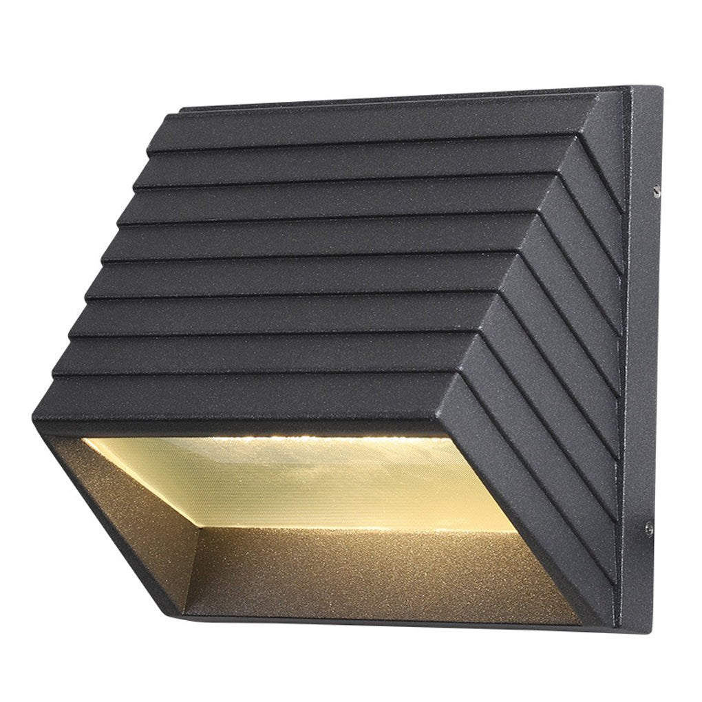 contemporary waterproof led wall light for outdoor use ideal for villas gardens balconies and stairs