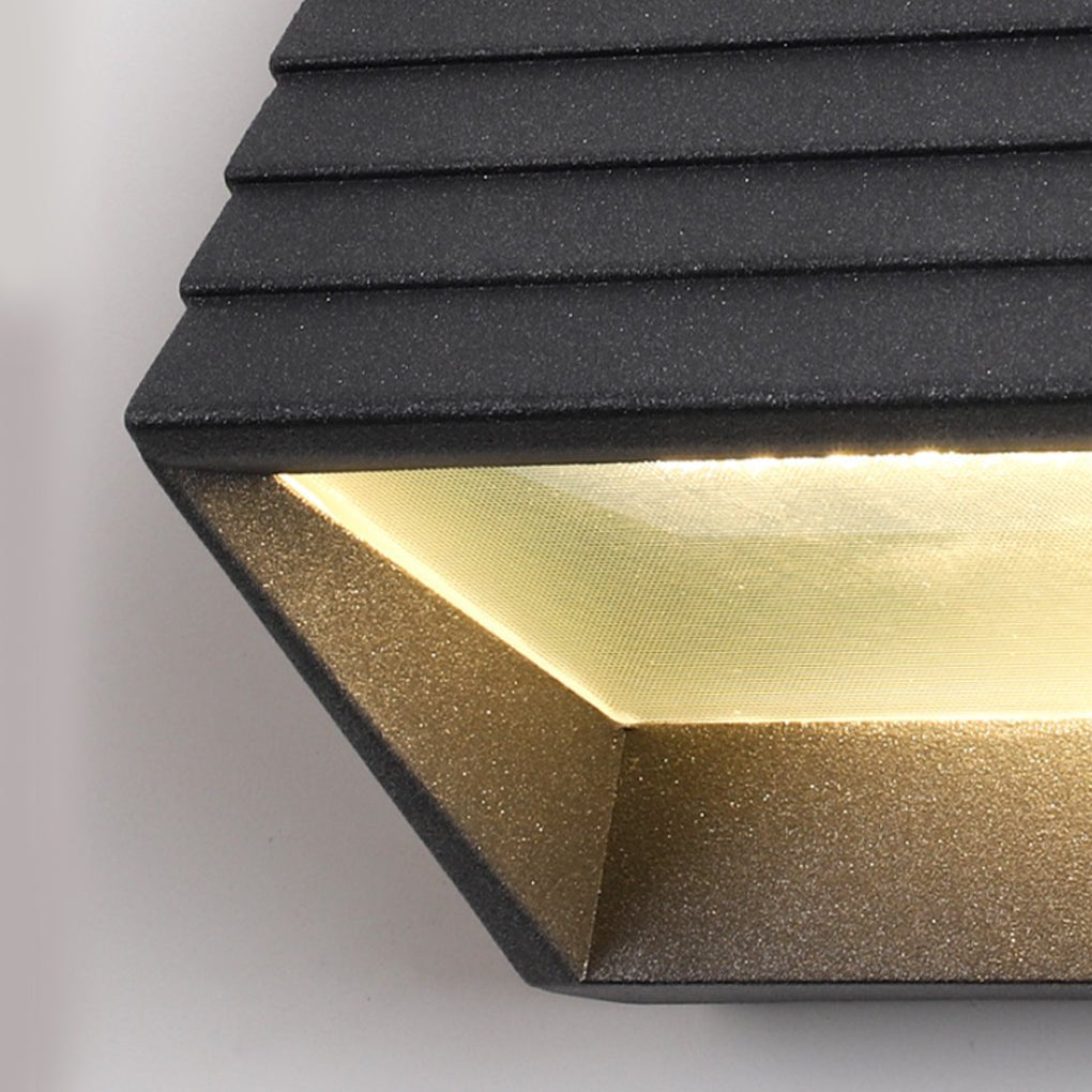 contemporary waterproof led wall light for outdoor use ideal for villas gardens balconies and stairs