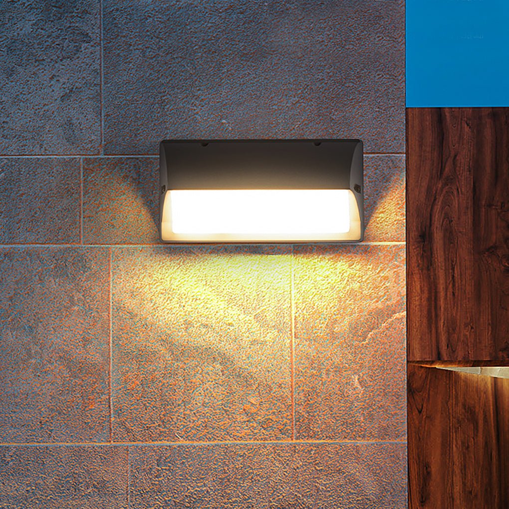 contemporary waterproof led wall light for outdoor villas courtyards and balconies