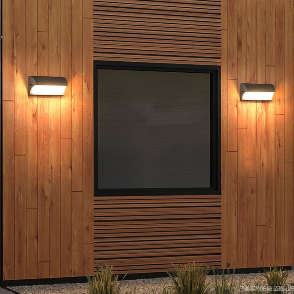 contemporary waterproof led wall light for outdoor villas courtyards and balconies