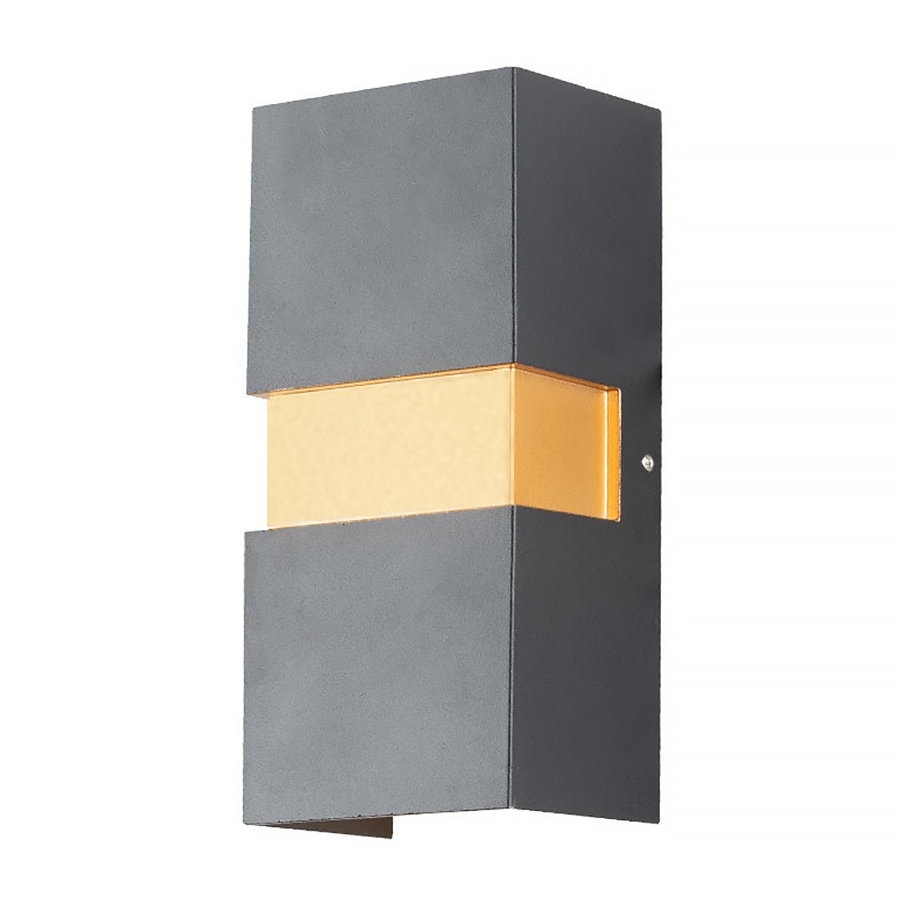 contemporary waterproof led wall light for villa balcony and aisle outdoor lighting