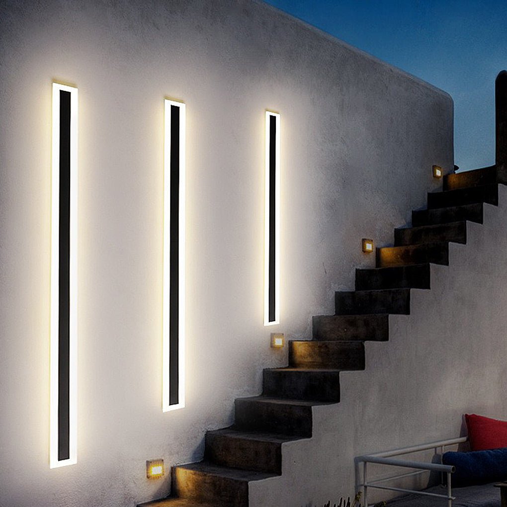 contemporary waterproof outdoor wall sconce modern wall lamp fixture