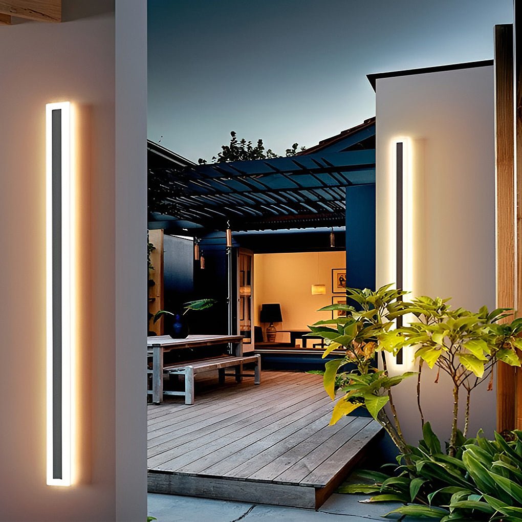 contemporary waterproof outdoor wall sconce modern wall lamp fixture