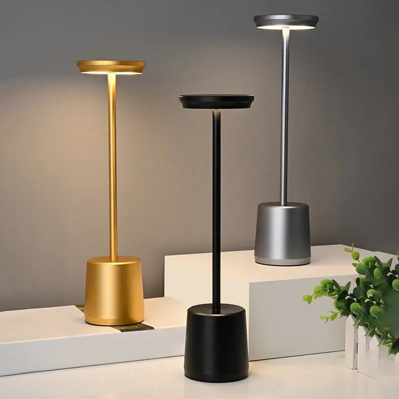 Rechargeable LED Cordless Table Lamp with Ambient Lighting Luxe