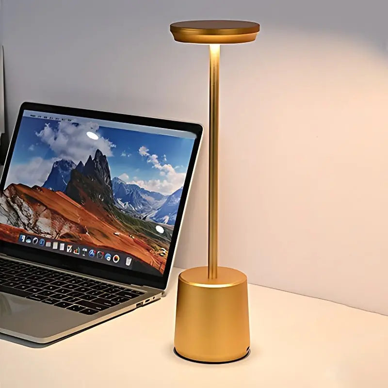 Rechargeable LED Cordless Table Lamp with Ambient Lighting Luxe
