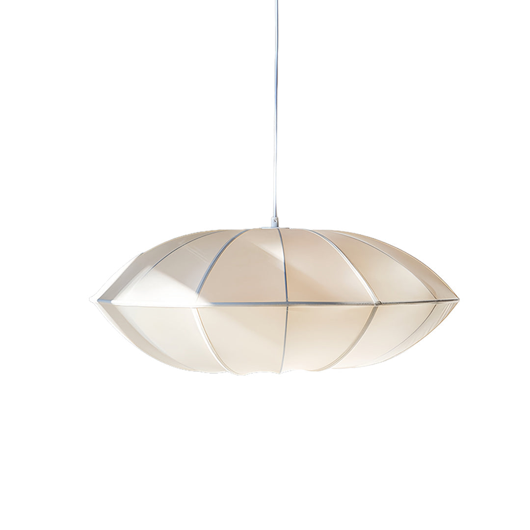 Vintage Lantern Pendant — Fabric Shade, E27, 5W LED 4000K, 30cm / 40cm / 50cm