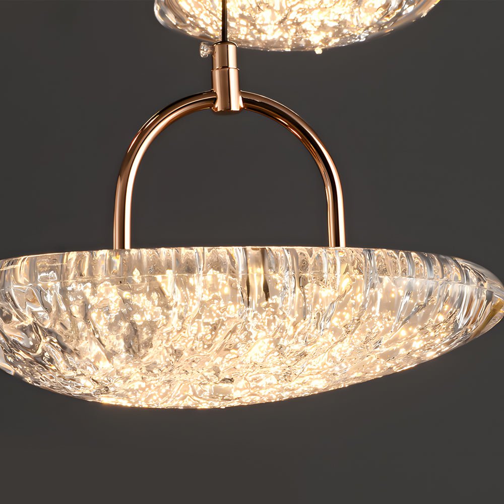 Modern Acrylic Pendant Light — 3-Step Dimming LED, 3000K / 4500K / 6000K, 59.1" Adjustable Cord