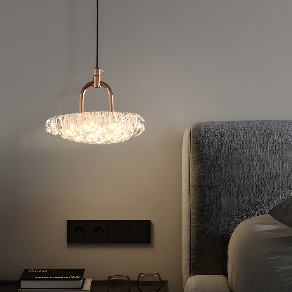 Modern Acrylic Pendant Light — 3-Step Dimming LED, 3000K / 4500K / 6000K, 59.1" Adjustable Cord