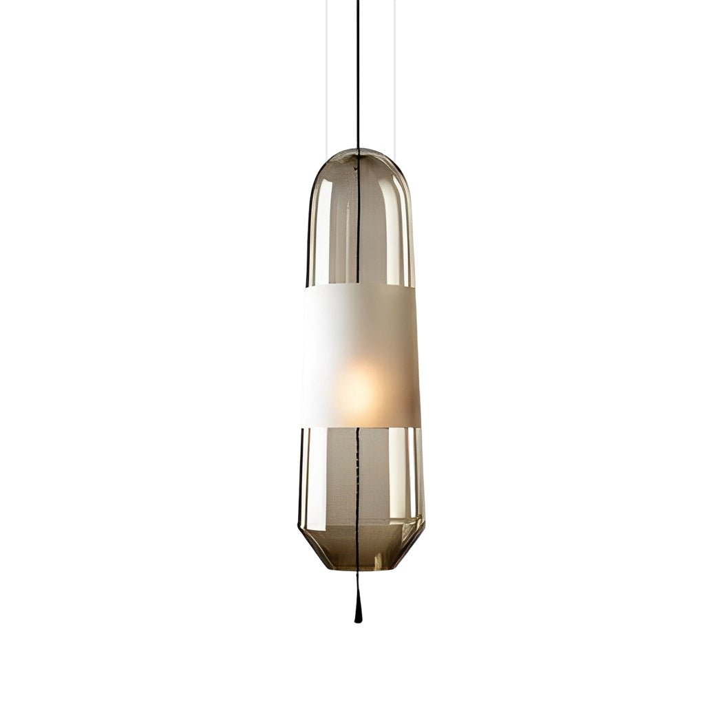 Nordic Pendant Light Fixture with Creative Art Glass Shade - Hanging Lamp