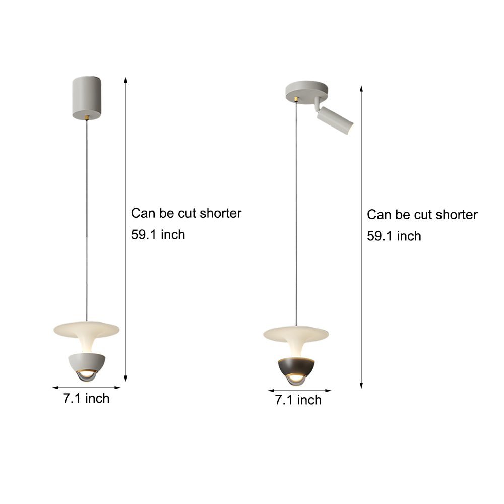 modern pendant lights with 3 step dimming for a creative atmosphere small spotlight design
