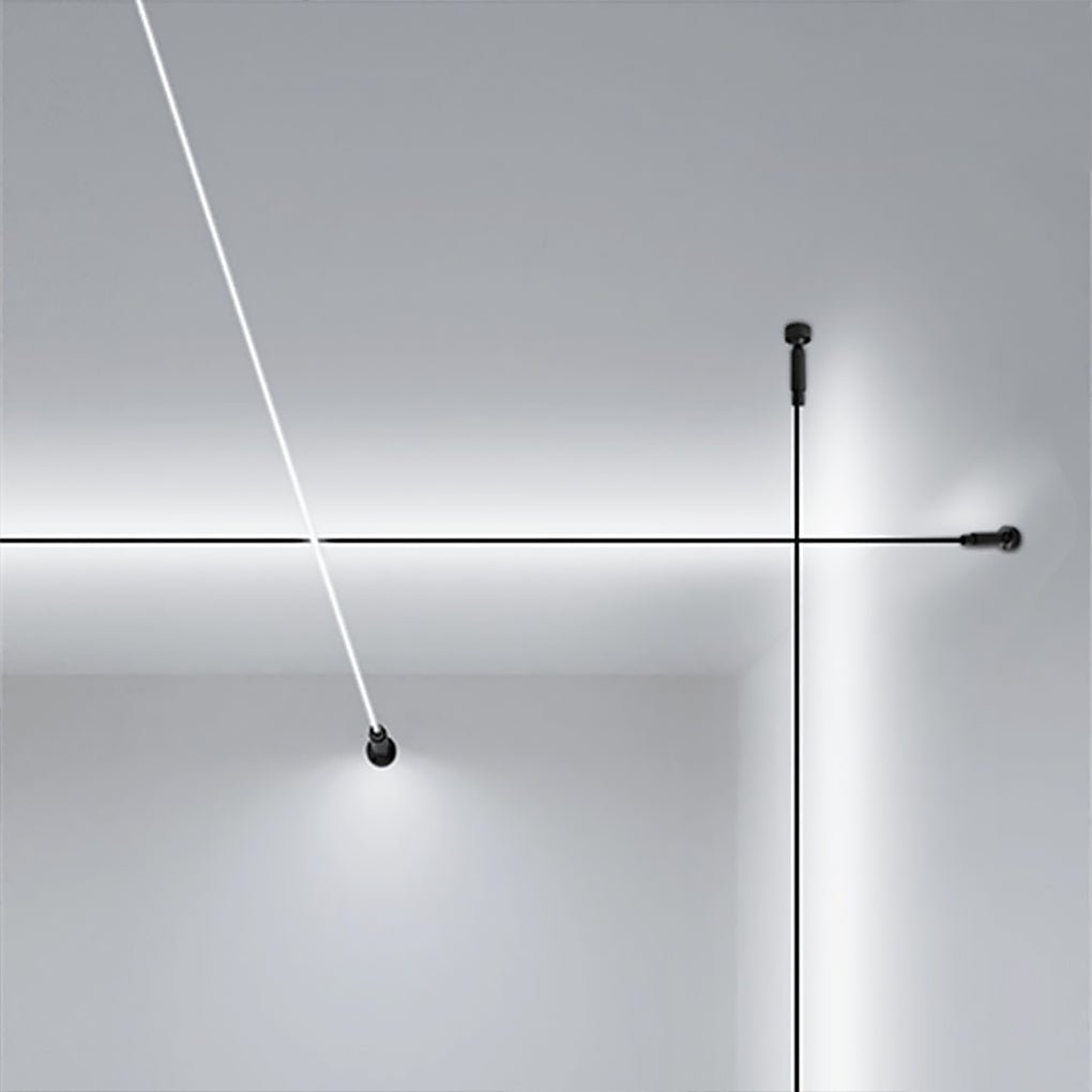 Linear LED Strip Wall Sconce — Steel, Adjustable Rotatable Rod, Anti-Glare, 40W, 4-Meter, 3000K / 6000K