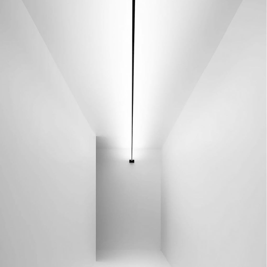 Linear LED Strip Wall Sconce — Steel, Adjustable Rotatable Rod, Anti-Glare, 40W, 4-Meter, 3000K / 6000K