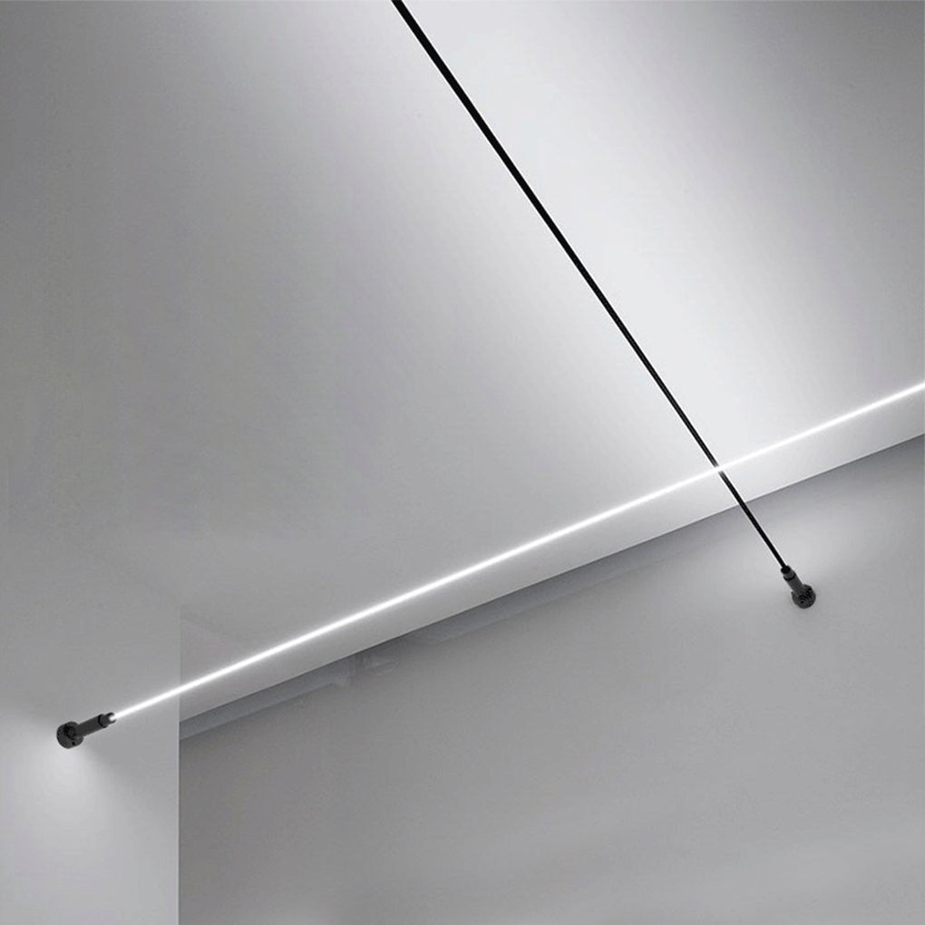 Linear LED Strip Wall Sconce — Steel, Adjustable Rotatable Rod, Anti-Glare, 40W, 4-Meter, 3000K / 6000K