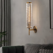 Retro-Modern Indoor Wall Sconce — Copper, E14 Hardwired, 3000K Warm White, 6.3" × 18.9"