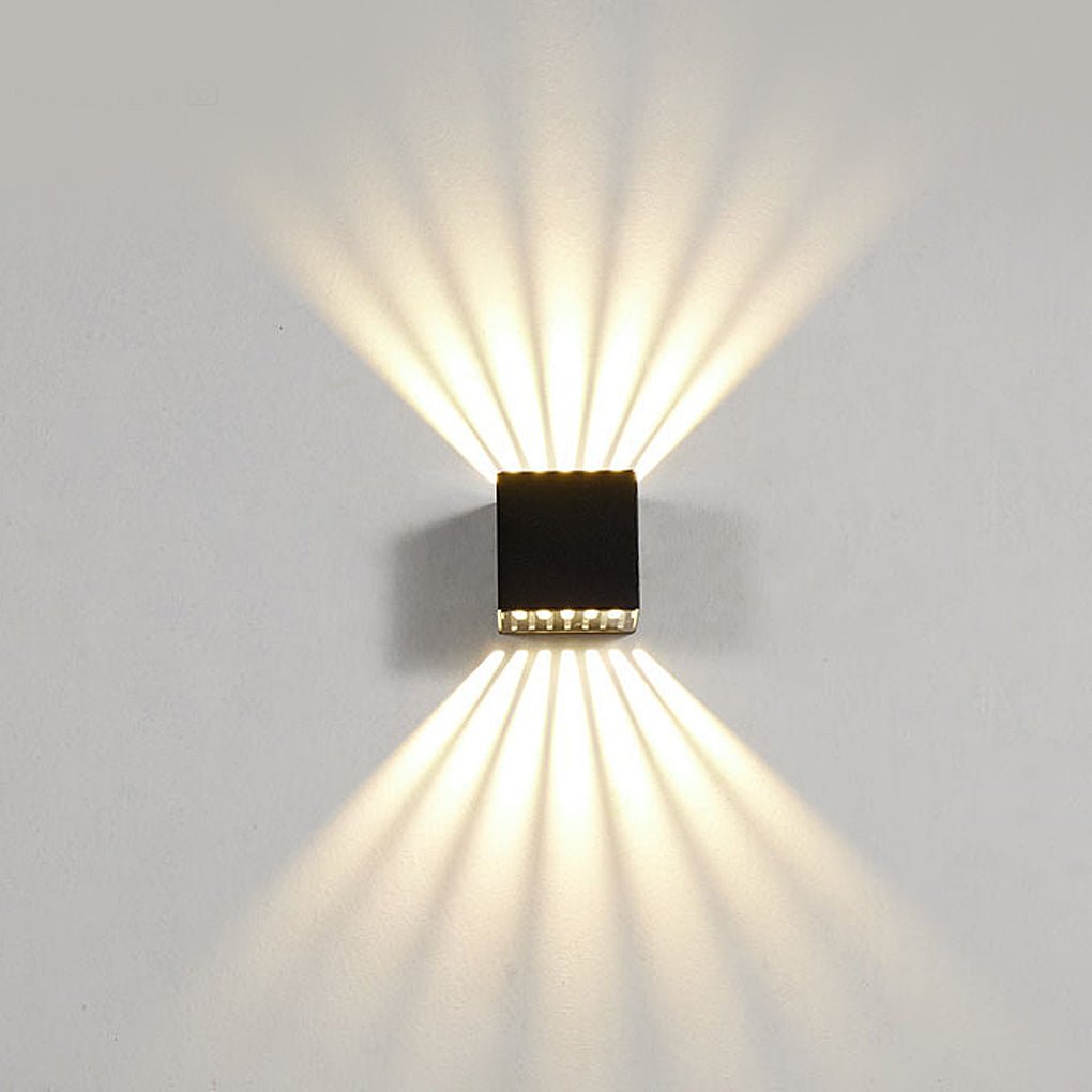 creative outdoor wall sconce lights up and down led wall lamps