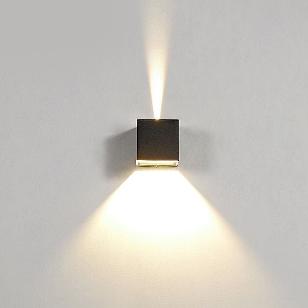 creative outdoor wall sconce lights up and down led wall lamps