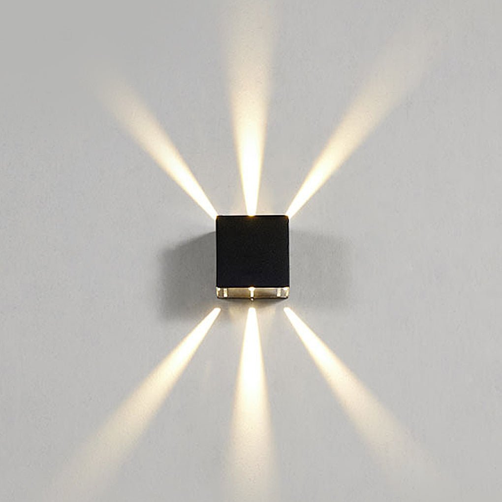 creative outdoor wall sconce lights up and down led wall lamps