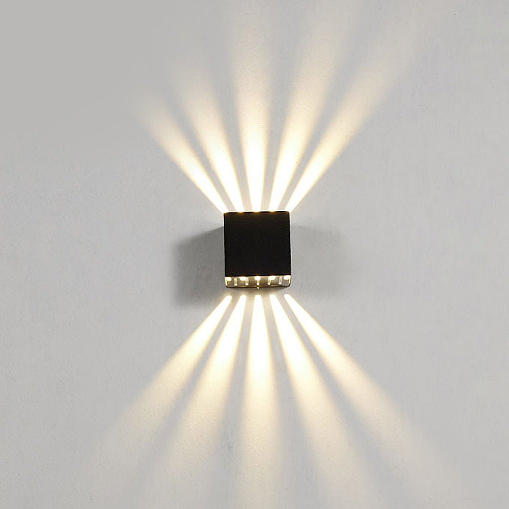 creative outdoor wall sconce lights up and down led wall lamps