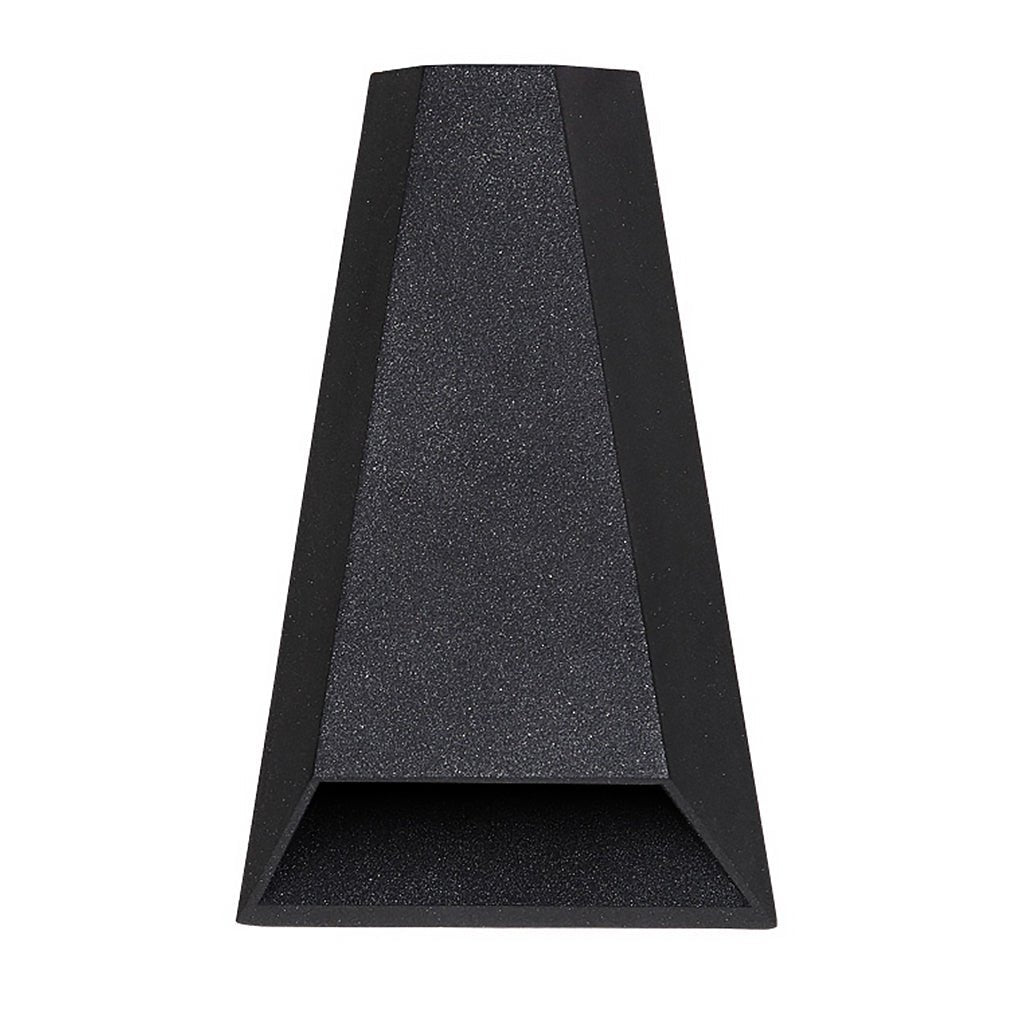 Trapezoidal Up/Down Outdoor Wall Sconce — Black, LED, 6W–10W, IP54, 3000K/6000K