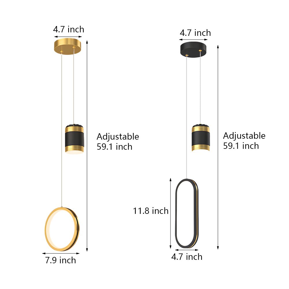 Starry Projection Modern Pendant Light — Acrylic & Iron, 15W LED, 3-Step Dimming, 3000K/4500K/6000K