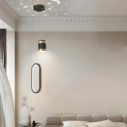 Starry Projection Modern Pendant Light — Acrylic & Iron, 15W LED, 3-Step Dimming, 3000K/4500K/6000K