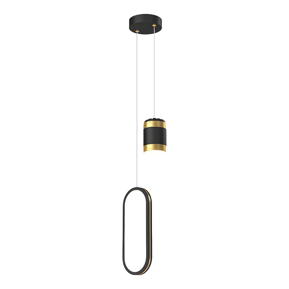 Starry Projection Modern Pendant Light — Acrylic & Iron, 15W LED, 3-Step Dimming, 3000K/4500K/6000K