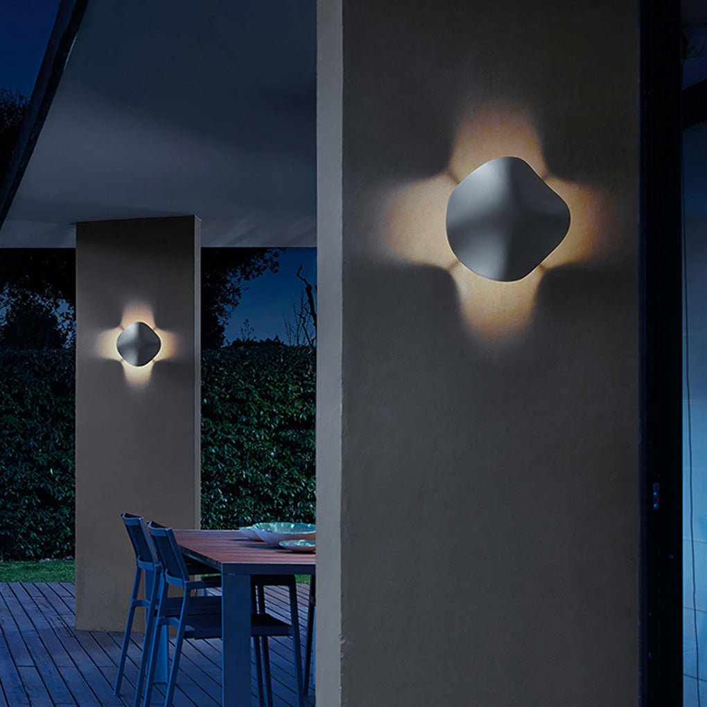 Layered Flower Bollard Light — Die-Cast Aluminum, LED, IP55 Weatherproof, 16–20W, 100–240V