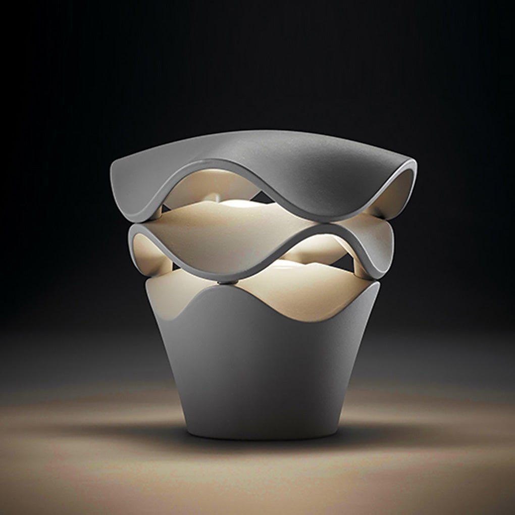 Layered Flower Bollard Light — Die-Cast Aluminum, LED, IP55 Weatherproof, 16–20W, 100–240V